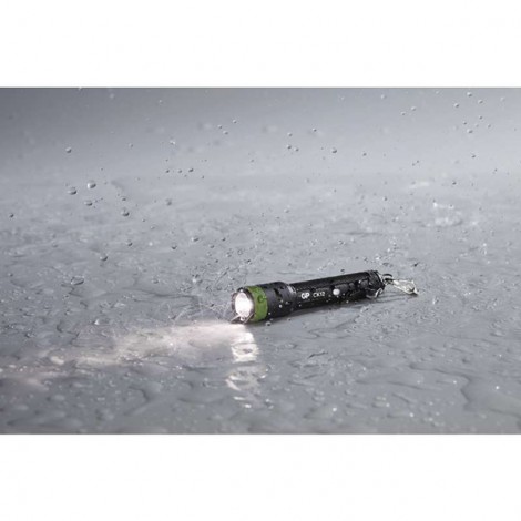 LED Flashlight, 1xAAA, metalowy, czarna, 20lm, CK12 LED Flashlight, 1xAAA, metalowy, czarna, 20lm, CK12