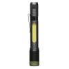 LED Flashlight, 2xAA, metalowy, czarna, 150lm, C33 LED Flashlight, 2xAA, metalowy, czarna, 150lm, C33