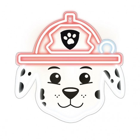Hanging neon LED Paw Patrol on plexiglass - Marshall OW-130646 Hanging neon LED Paw Patrol on plexiglass - Marshall OW-130646