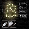 Neon LED Light CAT warm white Bat + USB FLNE03 Forever Light Neon LED Light CAT warm white Bat + USB FLNE03 Forever Light