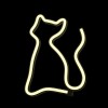 Neon LED Light CAT warm white Bat + USB FLNE03 Forever Light Neon LED Light CAT warm white Bat + USB FLNE03 Forever Light