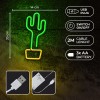 Neon LED Light CACTUS orange green Bat + USB FLNE02 Forever Light Neon LED Light CACTUS orange green Bat + USB FLNE02 Forever Light