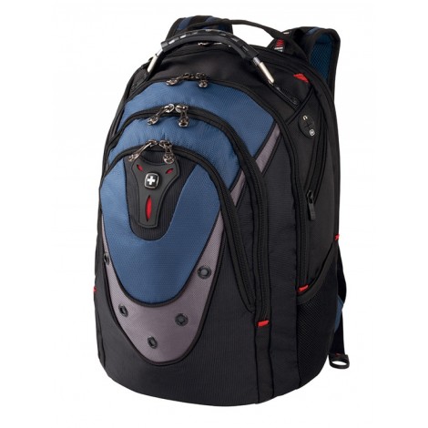 Plecak WENGER Ibex, 17", 370x470x260mm, niebieski