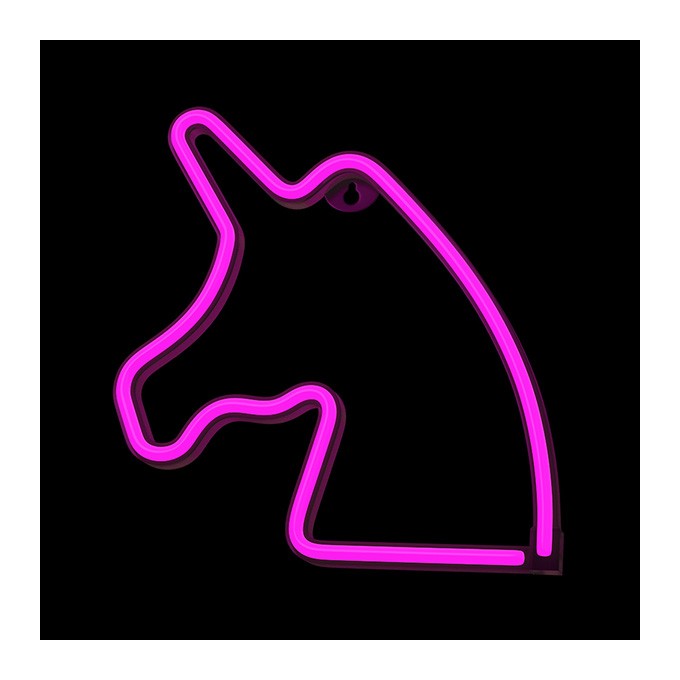 Neon LED Light UNICORN pink Bat + USB FLNE01 Forever Light