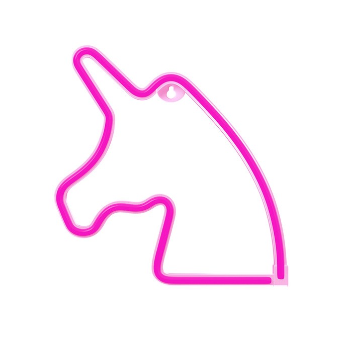 Neon LED Light UNICORN pink Bat + USB FLNE01 Forever Light