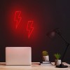 Neon LED Light BOLT red Bat + USB FLNE06 Forever Light Neon LED Light BOLT red Bat + USB FLNE06 Forever Light