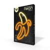 Neon LED Light BANANA white yellow Bat + USB FLNE10 Forever Light Neon LED Light BANANA white yellow Bat + USB FLNE10 Forever Light