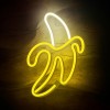 Neon LED Light BANANA white yellow Bat + USB FLNE10 Forever Light Neon LED Light BANANA white yellow Bat + USB FLNE10 Forever Light