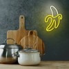 Neon LED Light BANANA white yellow Bat + USB FLNE10 Forever Light Neon LED Light BANANA white yellow Bat + USB FLNE10 Forever Light