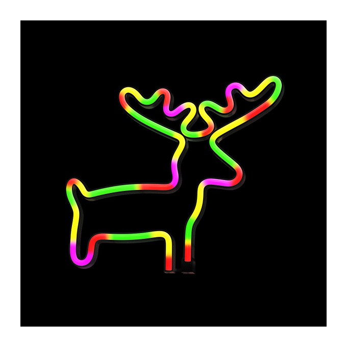 Neon LED Light ELK multicolor Bat + USB FLNE12 Forever Light