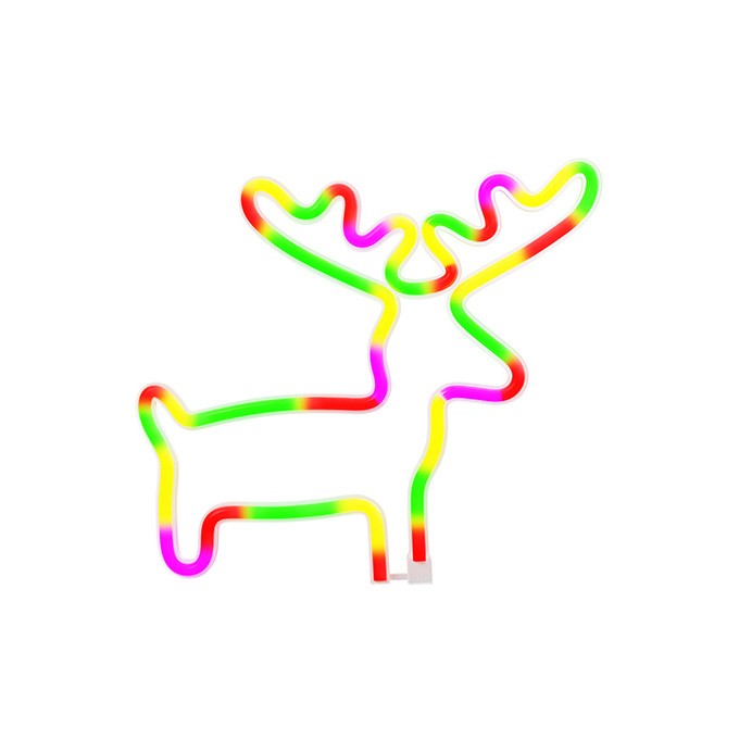 Neon LED Light ELK multicolor Bat + USB FLNE12 Forever Light