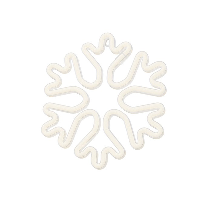 Neon LED CHRISTMAS SNOWFLAKE white FLNE20 Forever Light