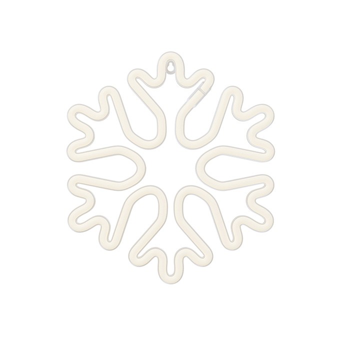 Neon LED CHRISTMAS SNOWFLAKE white FLNE20 Forever Light