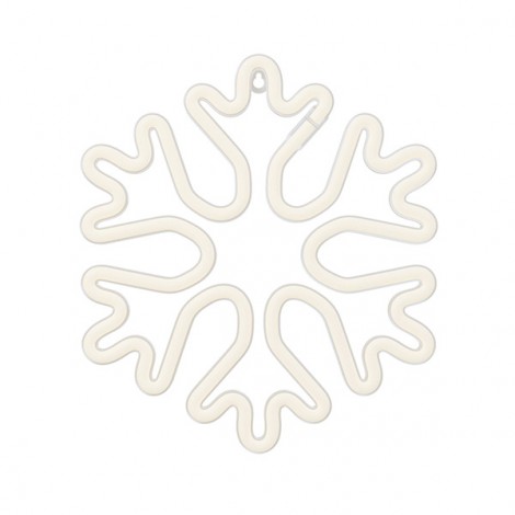 Neon LED CHRISTMAS SNOWFLAKE white FLNE20 Forever Light Neon LED CHRISTMAS SNOWFLAKE white FLNE20 Forever Light