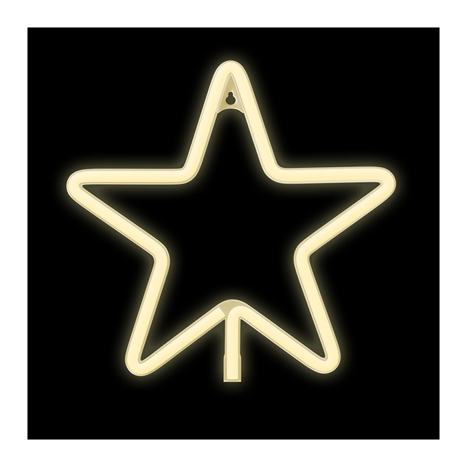 Neon LED CHRISTMAS PENTASTAR warm white FLNE22 Forever Light