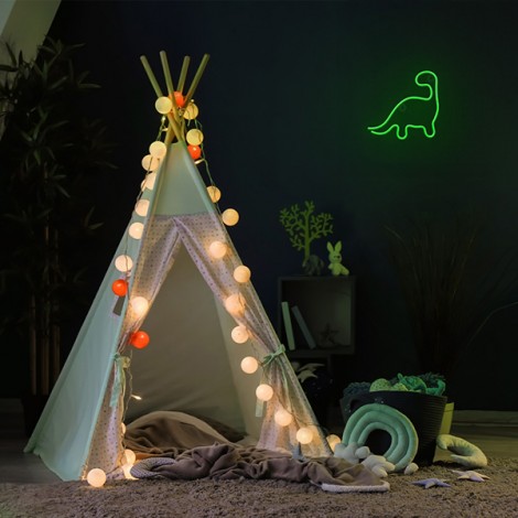 Neon LED Light DINOSAUR green NNE01 Neolia Neon LED Light DINOSAUR green NNE01 Neolia