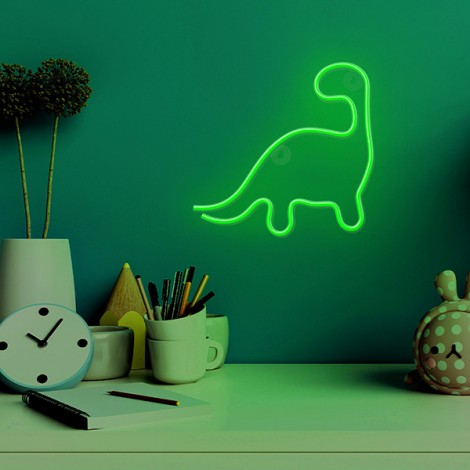 Neon LED Light DINOSAUR green NNE01 Neolia Neon LED Light DINOSAUR green NNE01 Neolia