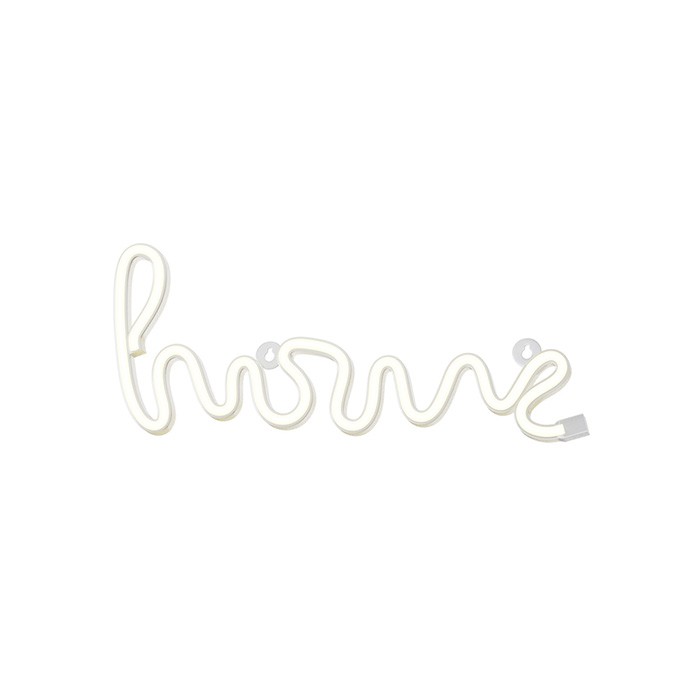 Neon LED Light HOME warm white Bat + USB FLNE21 Forever Light
