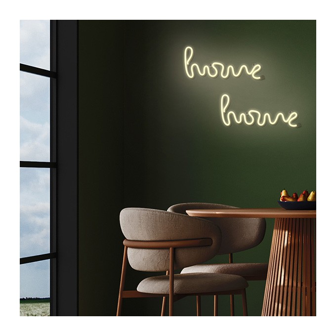 Neon LED Light HOME warm white Bat + USB FLNE21 Forever Light