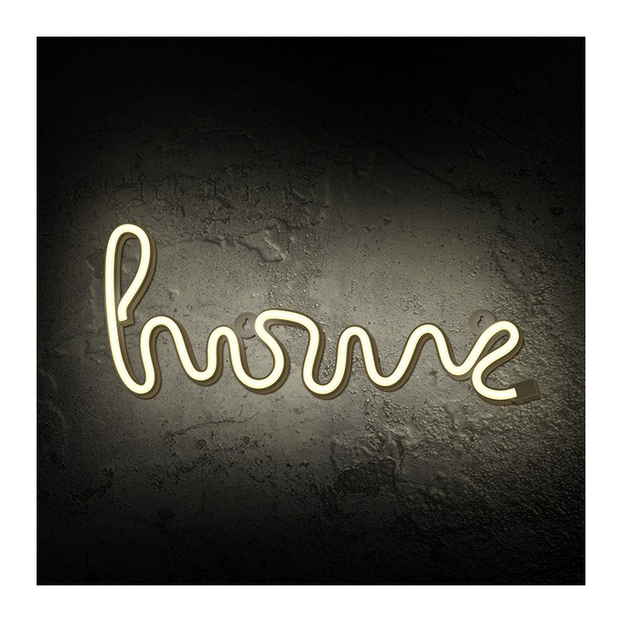 Neon LED Light HOME warm white Bat + USB FLNE21 Forever Light