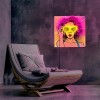 Neon ART LED POWER WOMAN yellow-purple FLA02 Forever Light Neon ART LED POWER WOMAN yellow-purple FLA02 Forever Light