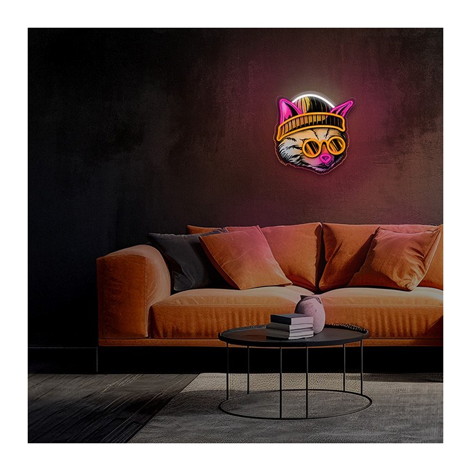 Neon ART LED CAT DREAMER multicolor FLA04 Forever Light