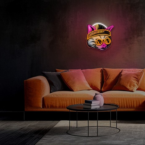 Neon ART LED CAT DREAMER multicolor FLA04 Forever Light Neon ART LED CAT DREAMER multicolor FLA04 Forever Light