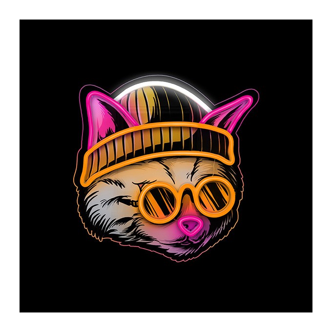 Neon ART LED CAT DREAMER multicolor FLA04 Forever Light