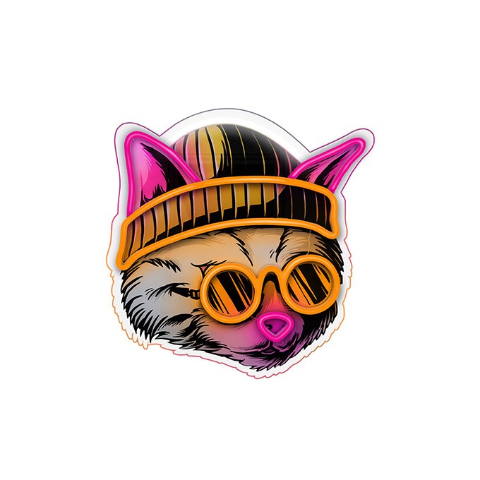 Neon ART LED CAT DREAMER multicolor FLA04 Forever Light