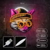 Neon ART LED CAT DREAMER multicolor FLA04 Forever Light Neon ART LED CAT DREAMER multicolor FLA04 Forever Light