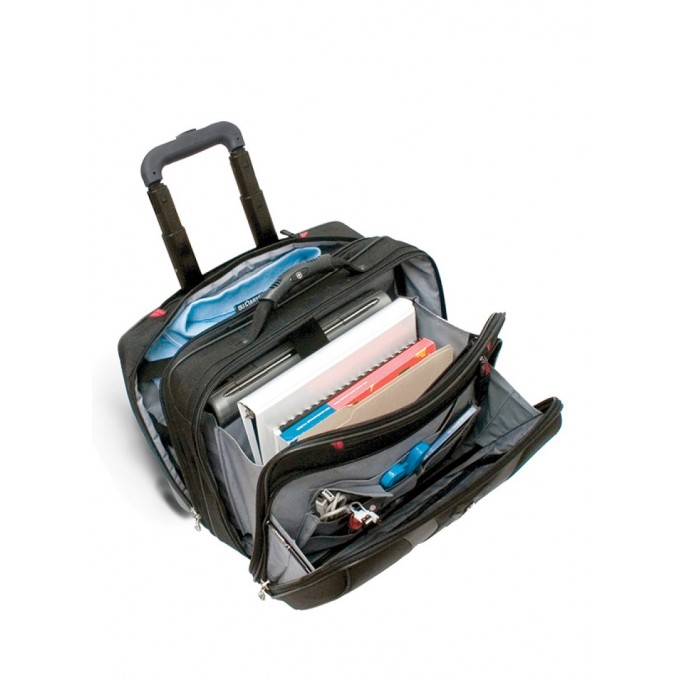 Torba pilotka WENGER Granada, 17", 420x350x250mm, czarna/szara