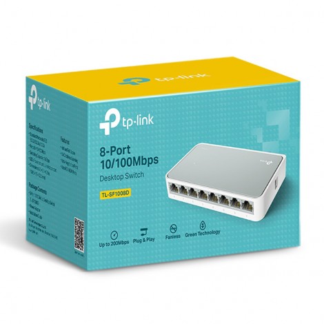TP-LINK switch TL-SF1008D 100Mbps, auto MDI/MDIX TP-LINK switch TL-SF1008D 100Mbps, auto MDI/MDIX