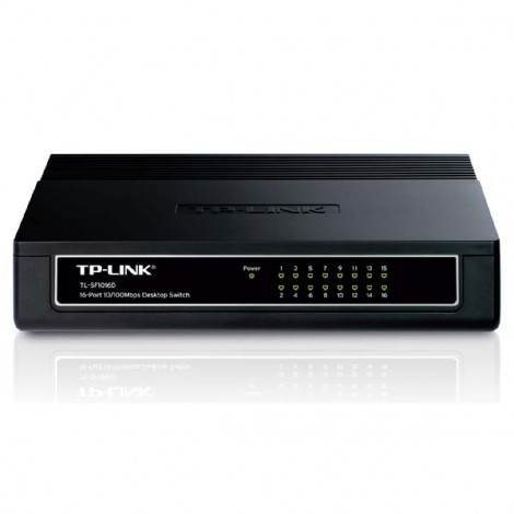 TP-LINK switch TL-SF1016D 100Mbps, auto MDI/MDIX TP-LINK switch TL-SF1016D 100Mbps, auto MDI/MDIX