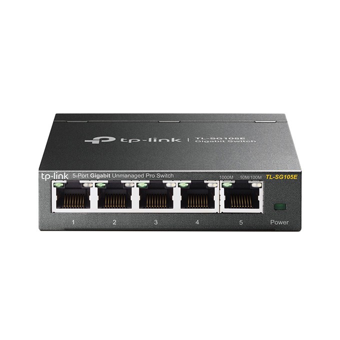 TP-LINK switch TL-SG105E 1000Mbps, VLAN, Smart Easy, auto MDI/MDIX , plug-and-play
