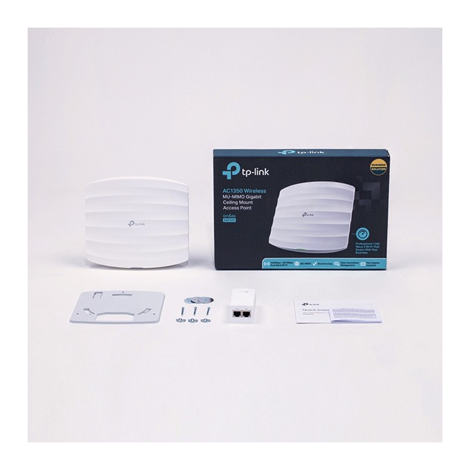 TP-LINK access point EAP225 2.4GHz i 5GHz, extender/ wzmacniacz, IPv6, PoE, 1300Mbps, zintegrowana anténa, 802.11n, 