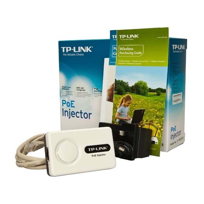 TP-LINK adapter PoE TL-POE150S PoE, zasilanie przez LAN