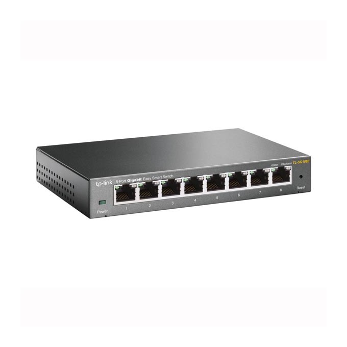 TP-LINK switch TL-SG108E 1000Mbps, monitorowanie sieci, funkcja VLAN
