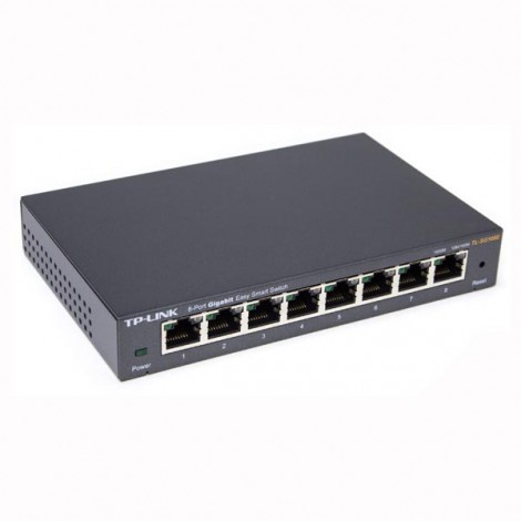 TP-LINK switch TL-SG108E 1000Mbps, monitorowanie sieci, funkcja VLAN TP-LINK switch TL-SG108E 1000Mbps, monitorowanie sieci, funkcja VLAN