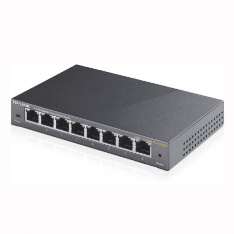 TP-LINK switch TL-SG108E 1000Mbps, monitorowanie sieci, funkcja VLAN TP-LINK switch TL-SG108E 1000Mbps, monitorowanie sieci, funkcja VLAN
