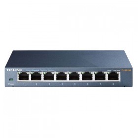 TP-LINK switch TL-SG108 1000Mbps, auto MDI/MDIX