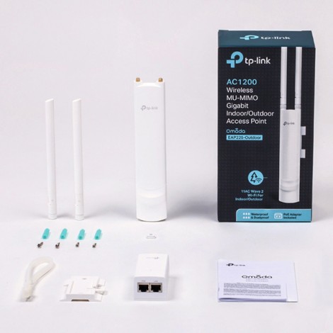 TP-LINK zewnętrzny punkt dostępowy EAP225-outdoor 2.4GHz i 5GHz, IPv6, PoE, 1200Mbps, zewnętrzna, USB anténa, TP-LINK zewnętrzny punkt dostępowy EAP225-outdoor 2.4GHz i 5GHz, IPv6, PoE, 1200Mbps, zewnętrzna, USB anténa,