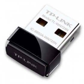 TP-LINK nano USB klient TL-WN725N 2.4GHz, 150Mbps, zintegrowana anténa, 802.11n