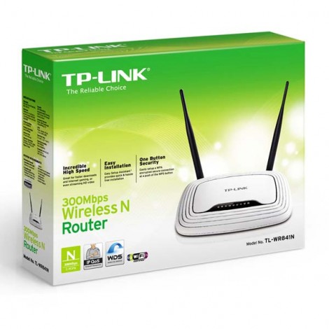 TP-LINK router TL-WR841N 2.4GHz, extender/ wzmacniacz, access point, IPv6, 300Mbps, zewnętrzna anténa, 802.11n, sieć TP-LINK router TL-WR841N 2.4GHz, extender/ wzmacniacz, access point, IPv6, 300Mbps, zewnętrzna anténa, 802.11n, sieć