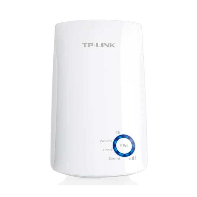 TP-LINK extender/ wzmacniacz TL-WA850RE 2.4GHz, 300Mbps, zintegrowana anténa, 802.11n, Most Ethernet, WPS