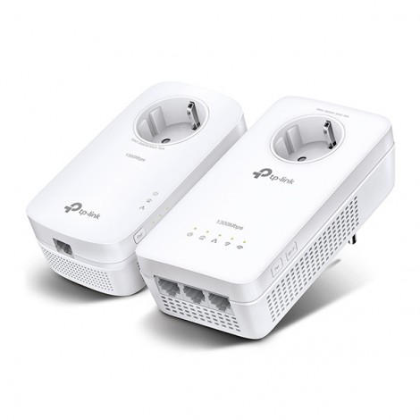 TP-LINK powerline (LAN przez 230V) TL-WPA8631P KIT 1300Mbps, gniazdka elektryczne, do 300m, szyfrowanie AES TP-LINK powerline (LAN przez 230V) TL-WPA8631P KIT 1300Mbps, gniazdka elektryczne, do 300m, szyfrowanie AES