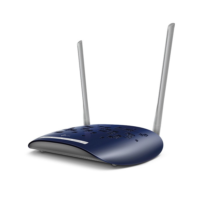 TP-LINK modem z routerem TD-W9960 2.4GHz, IPv6, 300Mbps, zewnętrzna anténa, 802.11n, VDSL/ADSL, ochr. rodzicielska, 