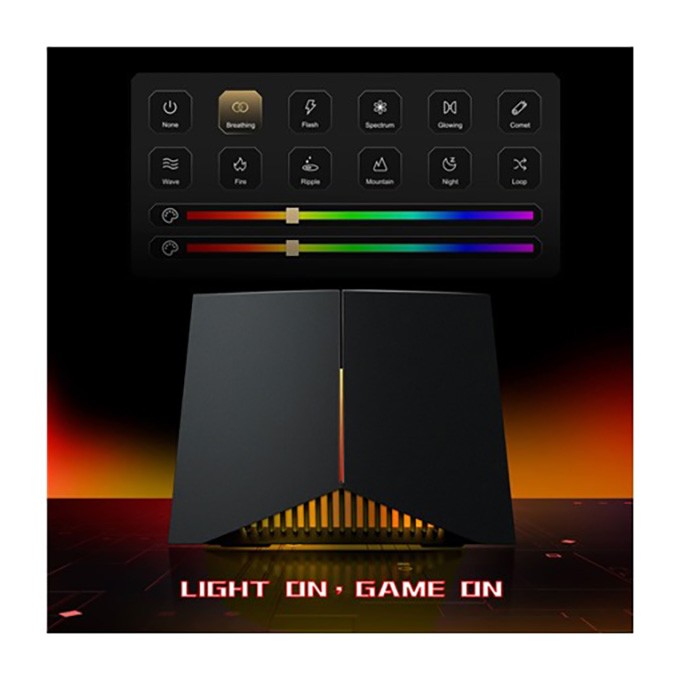 TP-LINK gamingowy router Wifi Archer GE800 2.4GHz i 5GHz, access point, IPv6, 11520Mbps, zewnętrzna anténa, 802.11be, 