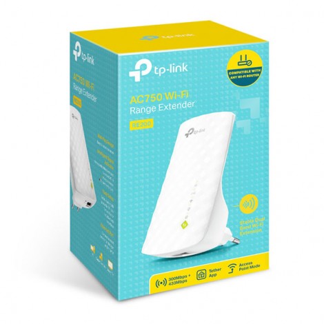 TP-LINK External Box SATA HD RE200 2.4GHz i 5GHz, extender/ wzmacniacz, IPv6, 750Mbps, zintegrowana anténa, 802.11ac, TP-LINK External Box SATA HD RE200 2.4GHz i 5GHz, extender/ wzmacniacz, IPv6, 750Mbps, zintegrowana anténa, 802.11ac,