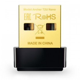 TP-LINK USB klient Archer T2U Nano 2.4GHz i 5GHz, 600Mbps, zintegrowana anténa, 802.11ac, dual-band, nano design