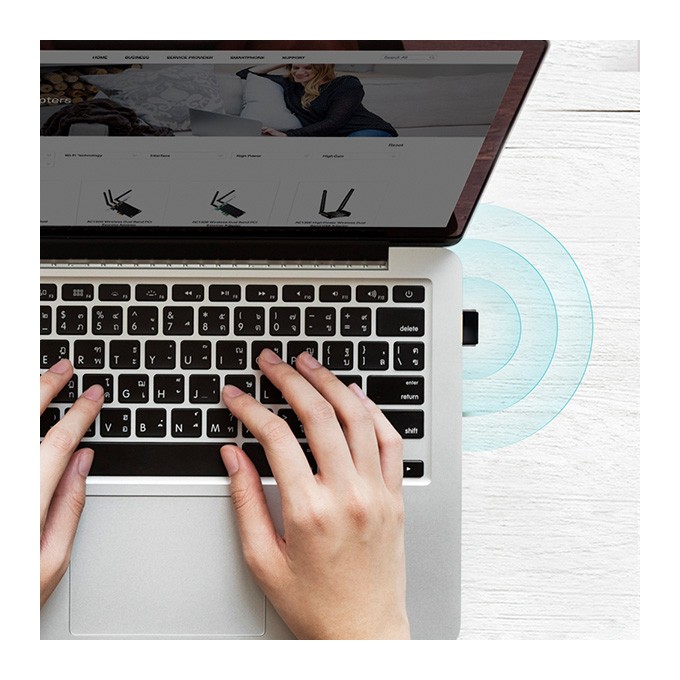 TP-LINK USB klient Archer T2U Nano 2.4GHz i 5GHz, 600Mbps, zintegrowana anténa, 802.11ac, dual-band, nano design